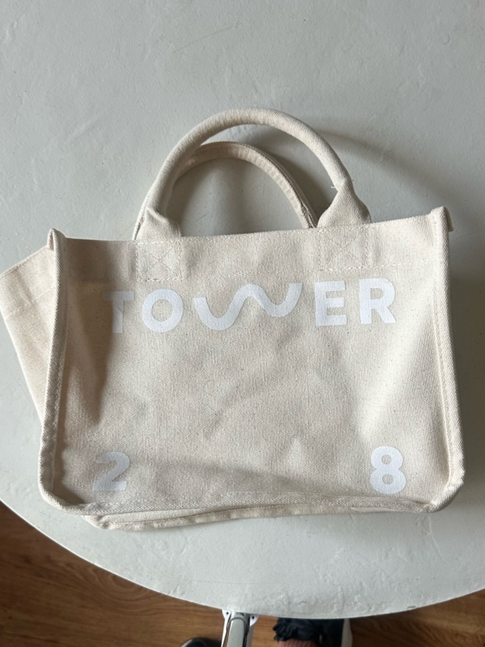 SOLD OUT Tower28 Canvas Tote Bag in Natural